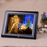 8-inch TFT-LCD Screen Photo 800*600 Resolution Digital Picture Frame with Clock MP3/MP4 Movie Player Functions