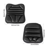 2 Pcs Motorcycle Pad Gel Cushion Breathable Universal Shock-Absorbing Seat Cover For Advancers Mountain