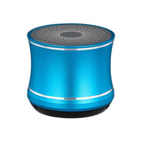 Alloy Speaker Metal Card Speaker Mini Subwoofer Portable Outdoor Wireless Speaker For Camping House Office Travel