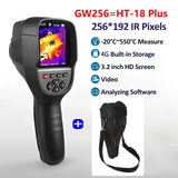 HT-18 Plus Camera for Water Pipe Leak PCB Test 256*192 Handheld Thermal Imaging Cameras Hti