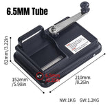5.5/6.5/7.8mm Dual Track Cigarette Rolg hine Desktop Push-pull Tobacco Filler Injector Roller Maker Smoking Accessories