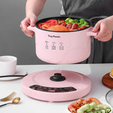 2.6L Electric Multi Cookers Heating Pan Stew Household Cooking Pot Hotpot Noodles Eggs Soup Steamer Rice Cooker