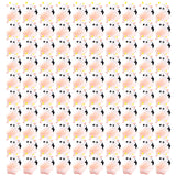 25/100Pcs Resin Miniature Kawaii Mini Cow Animals Micro Fairy Figurines Home Garden Decoration