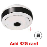1080P Panoramic Camera 360 Wifi Webcam IP Fisheye CCTV Mini Camcorder Wireless Video Cam 3D VR Security Recorder Wide Angle
