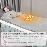 Infrare Weight Loss and Slimming Thermal Blanket Detox Sauna with Sleeves for Home Spa Salon