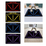Footstep Soccer Anti Skid Footwork Dribble Training Kid Football Mat