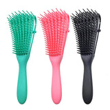 Scalp Brush Massage Hairbrush Health Care Reduce Fatigue Detangling Hair Eight-Claw Wet Dry Comb Styling Tools For Women