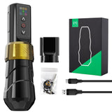 Professional Flux Wireless Tattoo Machine Pen Brush Coreless Motor Strong Quiet For Tattoo Liner Shader Free Shipping