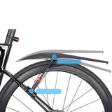 Bike Front Rear Fenders Wheel Protection Spare Parts Bicycle Mud Guards for Riding Fittings Accessories Road Bikes Outdoor