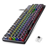 Gaming nical Keyboard Punk Backlit Replaceable Wired Keypad