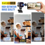 HD 1080P Ultra Long Standby WiFi Mini Low-Power Night Vision Mobile Detection Wireless Intelligent Surveillance Cameras