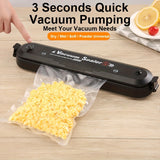 Food vacuum machine, automatic air sealing system, dry food mode, 1 set