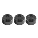 3PCS/6PCS/9PCS Footswitch Topper Protector ABS Bumpers for Guitar Effect Pedal Black Key Cap