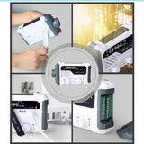 Portable Radio LED Flashlight Phone Charger Emergency Equipment Green