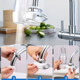 1pc Ceramic Water Filter Cartridge for Faucet - Detachable and Washable