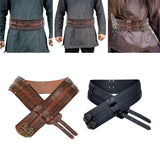 Norse Cosplay Belt Renassance Medieval Buckle Belt Halloween Men Costume NEW