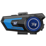 Motorcycle 5.0 Stereo Hands-free Headset Without Intercom Motorcycle Intercom FM Radio