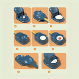 2pcs, 2-in-1 Dumpling Maker - Manual Dumpling Skin Molds and Wrappers - Easy and Convenient Kitchen Gadget