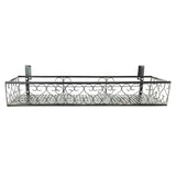 Iron Hanging Shelf Basket - Planter Pots Stand Holder for Balcony, 1-Tier
