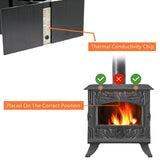 Fireplace Fan 6 Blades Home Fireplace Fan Heat Powered Heating Stove Fan Fireplace Fan Wood Stove Fireplace Fan Heating Fan