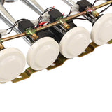 6 Trumpet  Horn 160dB Strong  Pressure DC 12V 24V Stable Performance Metal Electric  Trumpet for Cars