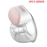 Wearable Electric Single Breast Pump - Hands Free, 8oz/240ml Cup, Ultra-Silent Technology for Breastfeeding Milk Collector