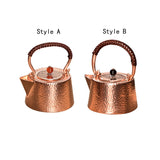 350ml Copper Teapot - Kung Fu Pot For Tea House, Home & Picnic