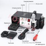 hine Crimper Pliers Automatic Electric Crimping Stripping Cutting Tools Wire Terminal Press Clamp