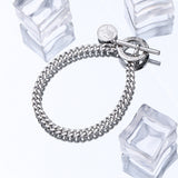 Sterling Silver Hand Ornaments European And American Retro Letter Portrait