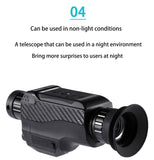 DT18 New 1080p for Hunting Digital Infrared Optical 8X Night Vision Monocular 0.5M-1000M Range Telescope