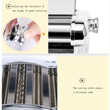 220V Multifunctional Wonton Dumpg Skin Maker Electric Noodle hine Thickness Adjustment Press Dough Make Noodles
