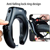 Bike General Horseshoe Claws Anti-Theft Lock Password Road Locks Outdoor Bicycle Accessorie