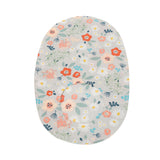 ral Printed Round Shape Portable Protective Cotton Rectal Bag for Shower Ostomy Cover