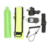 500ML Diving Air Tank Oxygen Cylinder Underwater Emergency Backup Snorkeling Breathing Device Diving Equipment