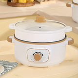 1pc, UK Plug Multifunctional Electric Hot Pot, Takeout Hot Pot, Electric Boiling Pot, Non-stick Pot, Dormitory Electric Pot Gift