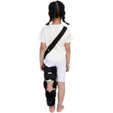 Children's knee Fixation Adjustable Knee Brace Hinged Stabilizer Medical Recovery Supports Ligament Sport Injury Splint
