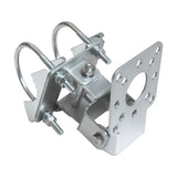 Iron Fixed Mount Bracket Fixture Holder 1PC Universal Antenna Clamp Adjustable Angle Holding Pole Clip Hoop