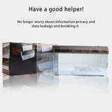 Mini Portable Shredder A4 Documents Invoice Smashing Tool Home Office Desktop Paper Cutting Smash hine