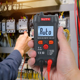 LCD Digital Multimeter Auto Range NCV 4000 Counts True RMS Smart Universal 600V Voltmeter Ohm AC/DC Voltage Tester