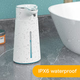 400ml Automatic Foam Soap Dispenser - Bathroom Smart Washing Hand Machine with USB Charging. Mounted Infrared Sensor.