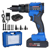 2-in-1 Electric Nut Kit 20V Cordless with Memory Mode Brushless Motor Bd Rivet hine Tool for Rivets