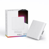 T5 TX Ultimate Smart Wall Switch Full Touch Access LED Light Edge Multi-Sensory EWek Remote Control Via Alexa Google