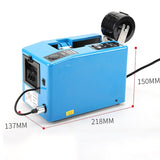 Electric Tape Cutting Machine Dispenser - US Adapter, Universal Smart Tapes Dispenser with Multipurpose Manual and Auto Modes