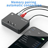 NFC Bluetooth 5.0 Receiver HIFI Stereo AUX 3.5mm Jack RAC Wireless Audio Adapter Support App Control For TV Computer Car