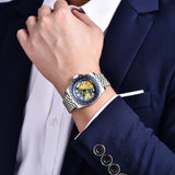 PAGANI DESIGN GMT NH34 Luxury Men Mechanical Wristwatch Ceramic Bezel Waterproof Automatic Watches Men's Business Reloj Hombre