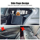Car Seat Cover Trunk Protector Mattress Cat Dog Cushion Pet Travel Carrier Waterproof Car Rear Back Mat For Dogs
