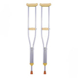 1Pair Portable Children Aluminum Underarm Thicken Detachable Small Soft Comfortable Aluminium Alloy Crutches
