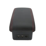 Car Armrest Box Center Console Armrest Box  Surface Perfect Match USB Power Supply Complete Large Capacity for Vehicle
