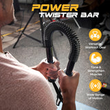 1pc 44.09/88.18LB Spring Arm Muscle Training Stick, Chest Expander, Forearm Exercise Device