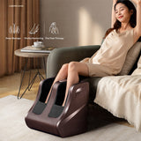 Electric Calf and Foot Massager - Acupressure, Air Compression, Hot Rolg. Leg Beauty Massage. Suitable for European Size 47.